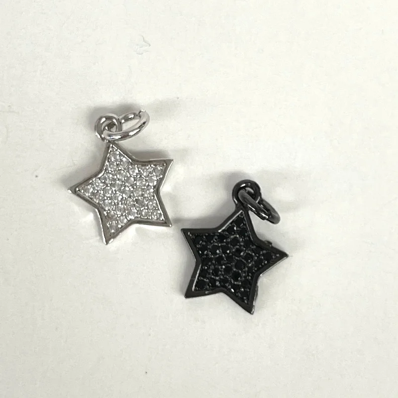 Mini Cz Star Charm