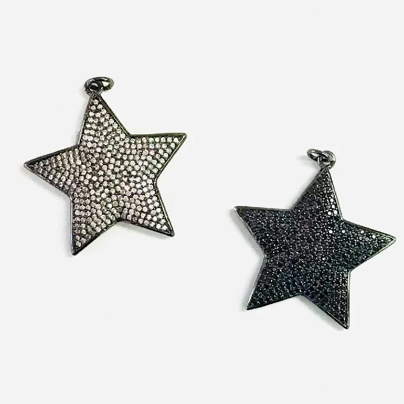 Pave Star Charm