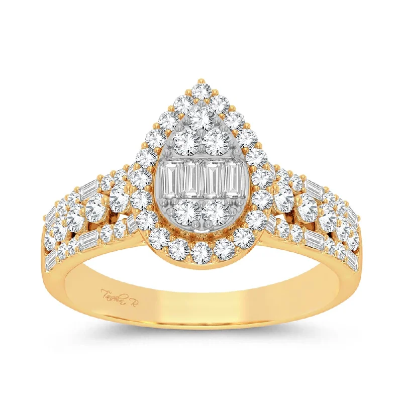 14K 0.75ct Engagement Ring