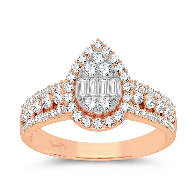 14K 0.75ct Engagement Ring