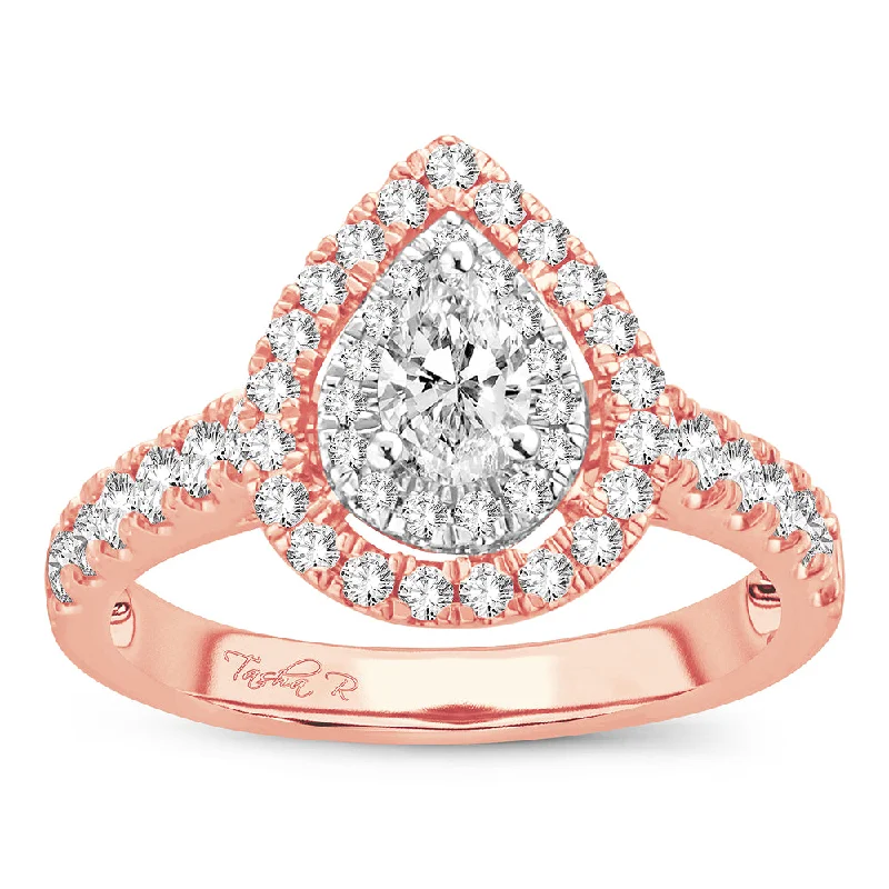 14K 1.00CT Engagement Ring