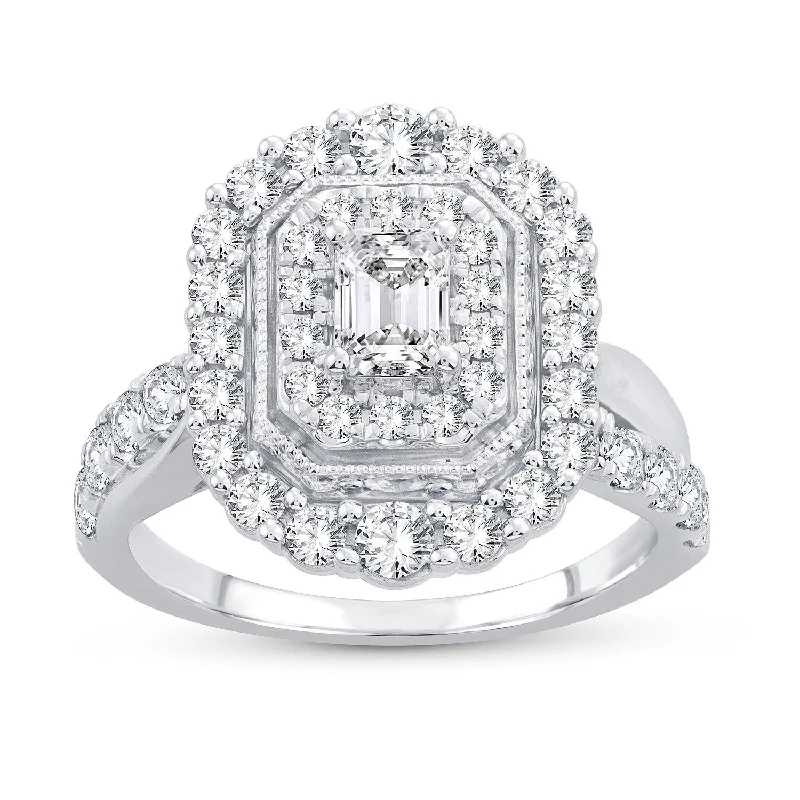 14K 1.50ct Fancy Cut Diamond Ring