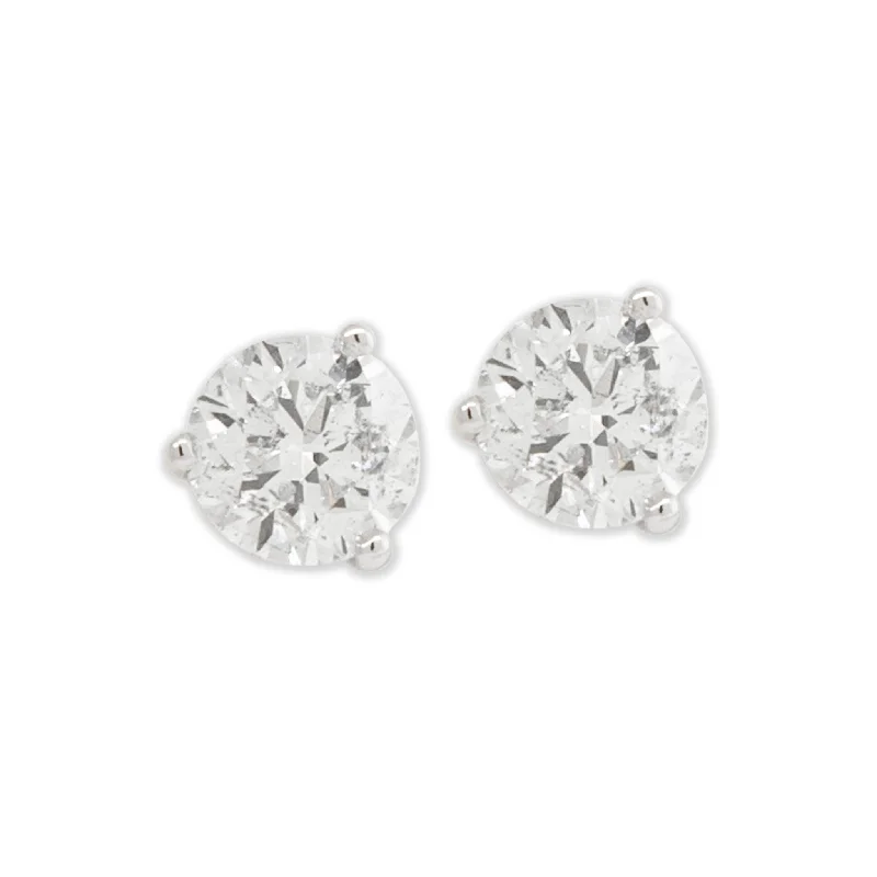 Diamond Stud Earrings 1.42ctTW