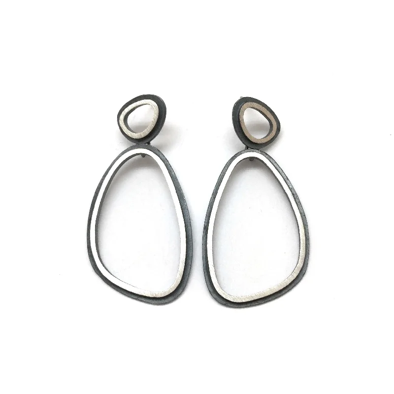 Double Oval Earrings