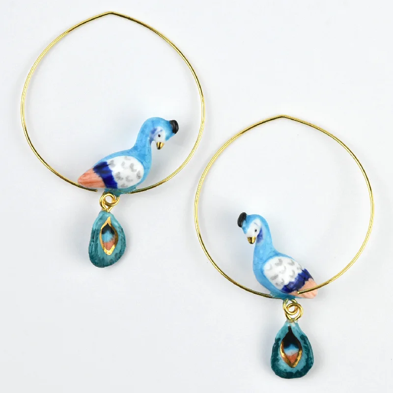 Harvest Time Peacock Hoops