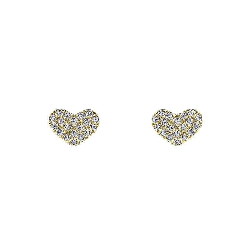 The LOVIE Heart Stud Earrings