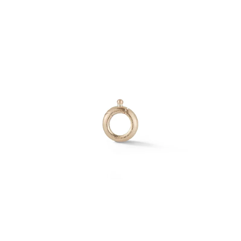 14K Gold Circle Clip X Small Bail