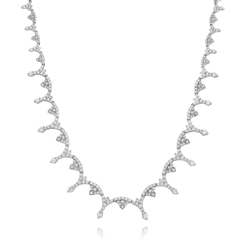 8.81 Carat Diamond Necklace