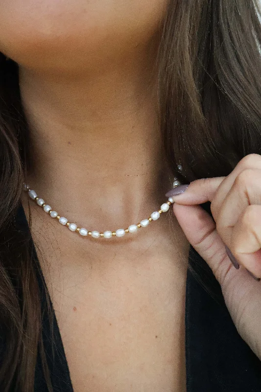 Freshwater Pearl and Bead Necklaces