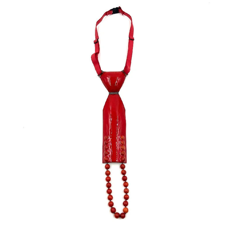 Annette Dam - Taking the Liberty (Red) Necklace