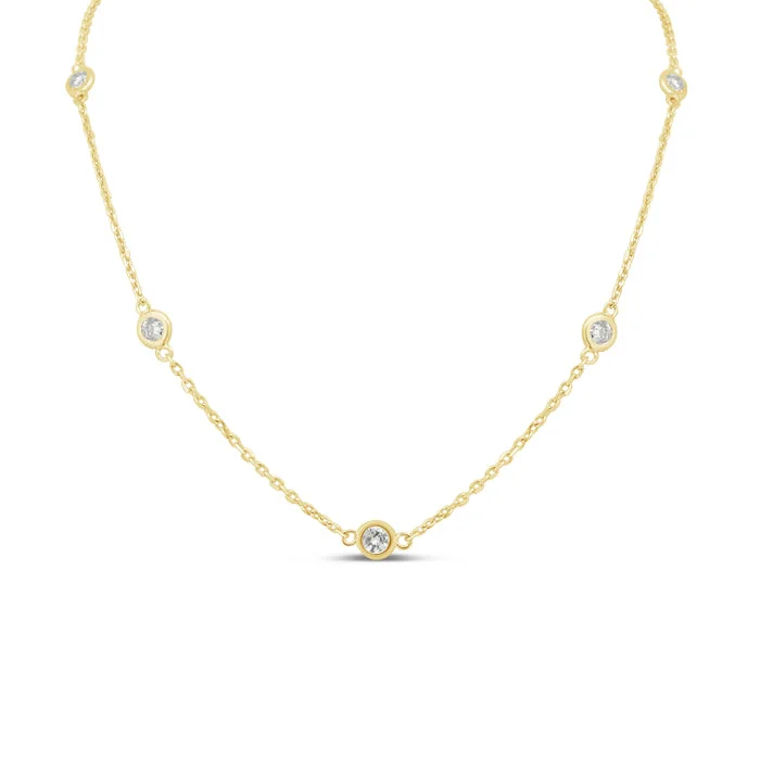 Diamond By the Yard Necklace