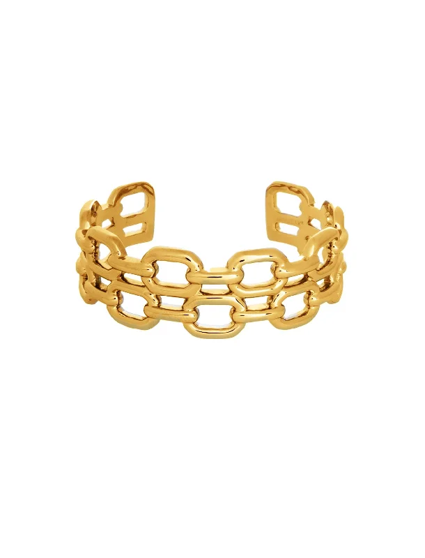 Double Chain Link Cuff