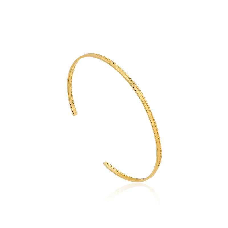 Gold Twist Cuff