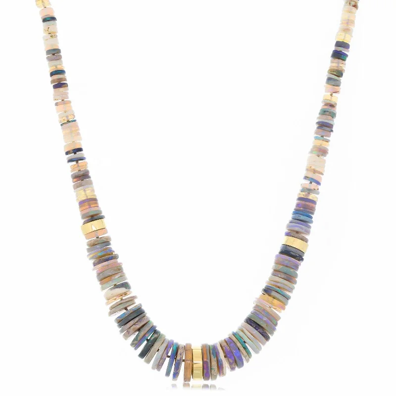 LAUREN K Australian Opal Necklace