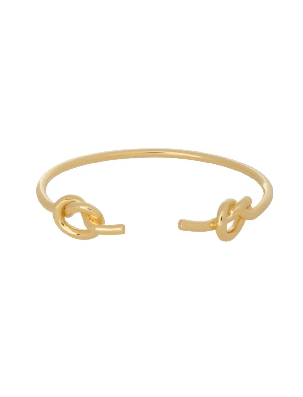 Open Love Knot Cuff