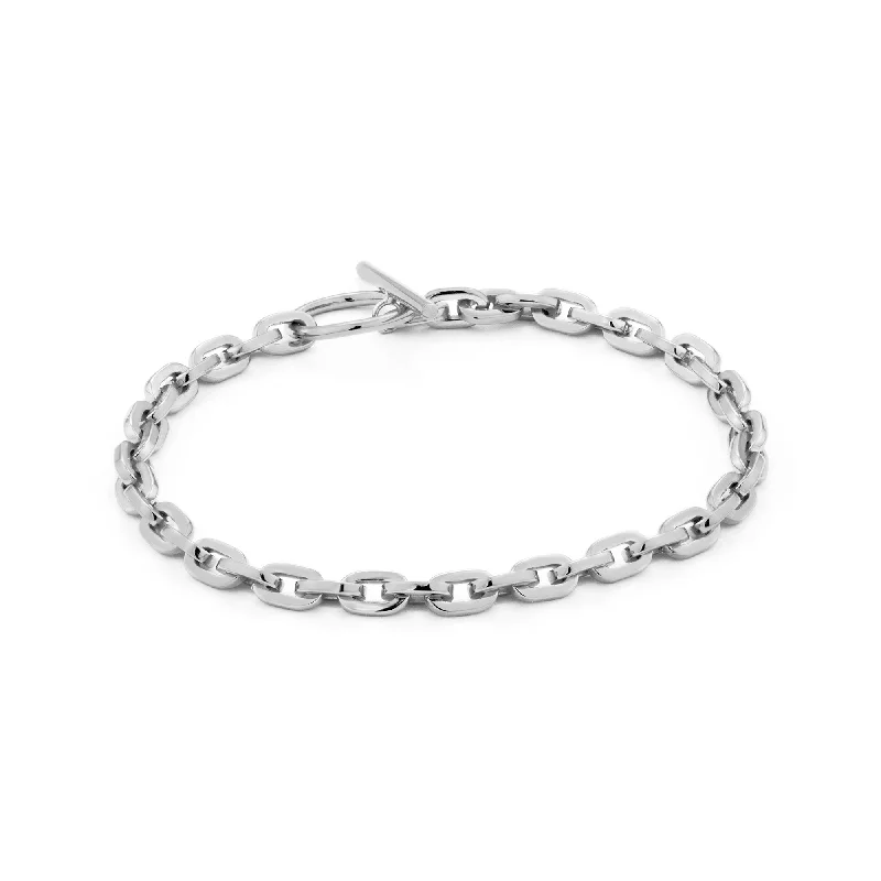 Silver Chain Hook Bracelet