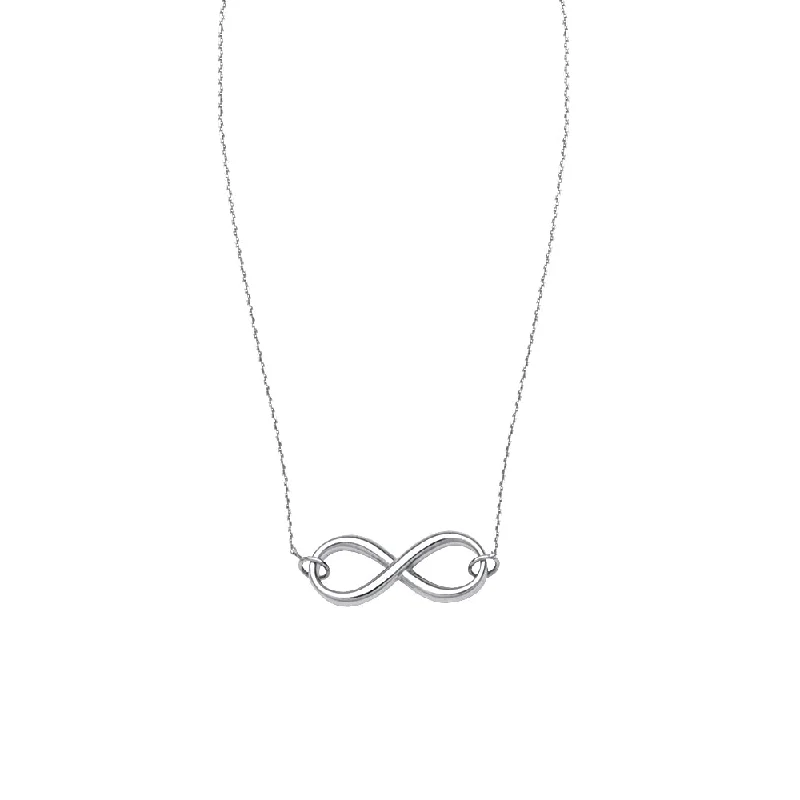 Sterling Silver Infinity Necklace