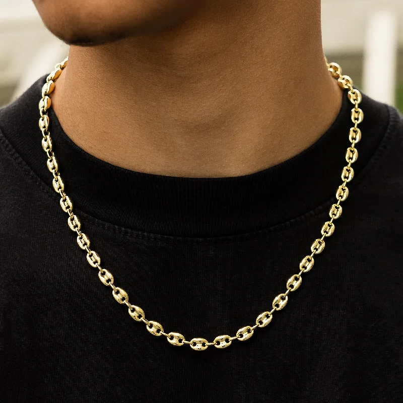 Valentina Chain in Yellow Gold- 7mm